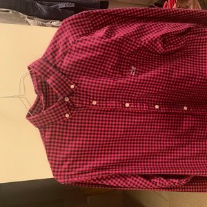 Vineyard Vines Red and Blue Sport Shirt